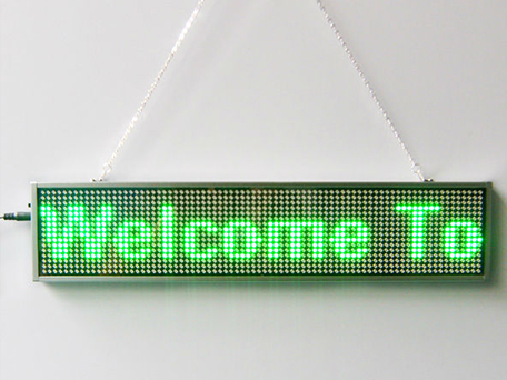 P5 super thin bus advertising led sign with aluminum frame