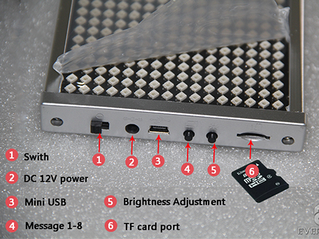 P5 super thin bus advertising led sign with aluminum frame
