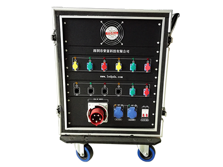 RF-LY Mobile rental power distribution cabinet applicable to the mobile stage