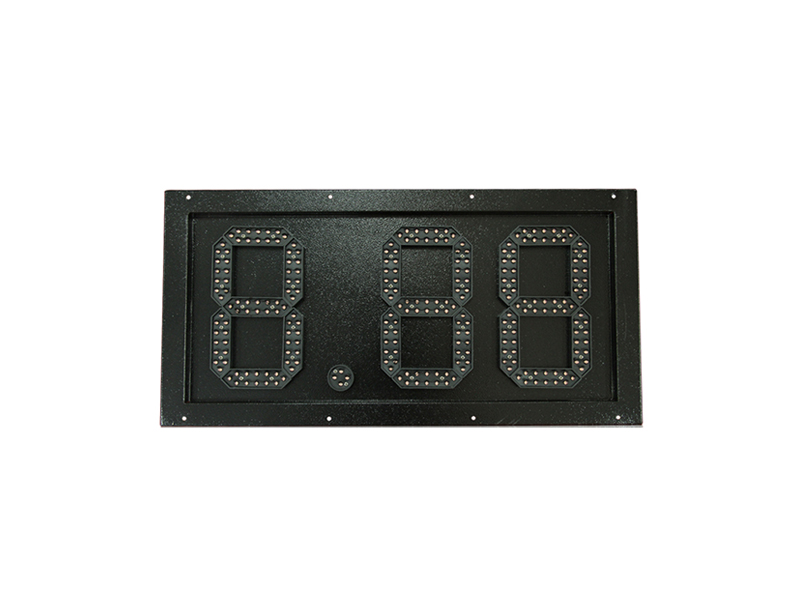 red color 8.88 digital numbers 7 segment led gas price board