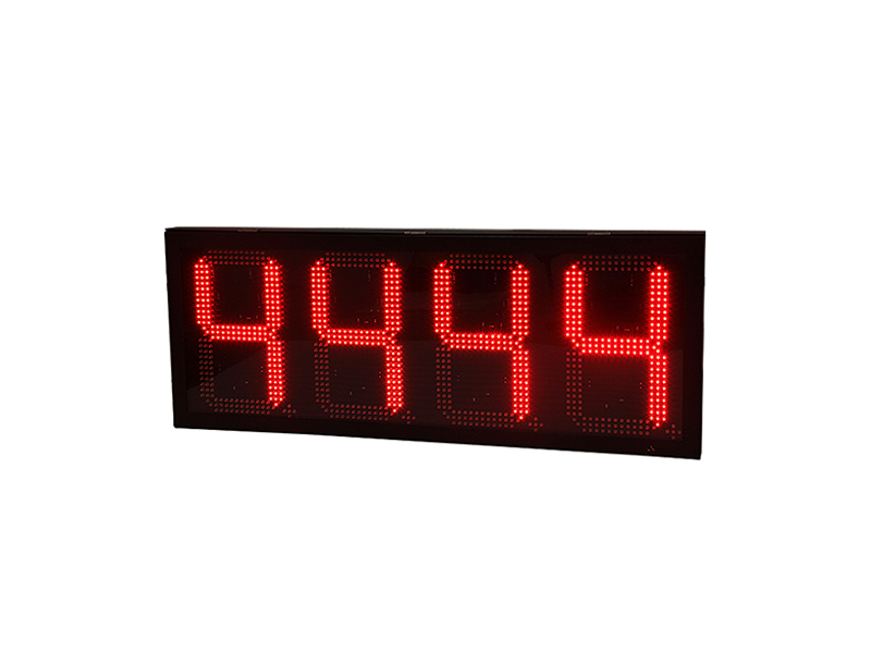 Oil station LED digital price screen for 16 inch red color