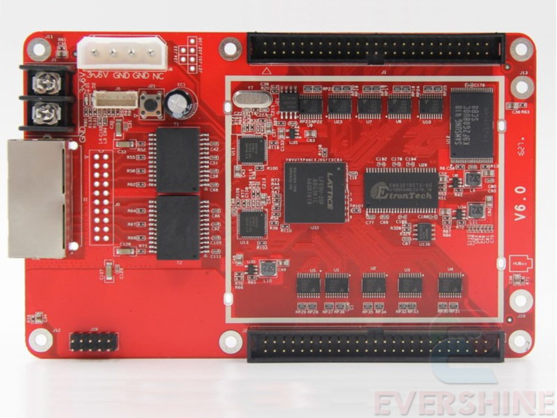 I5A-F dual mode RGB asynchronous led control card+HUB75B