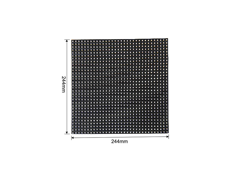 P7.62 indoor full color led modules smd3528 1/16 scan