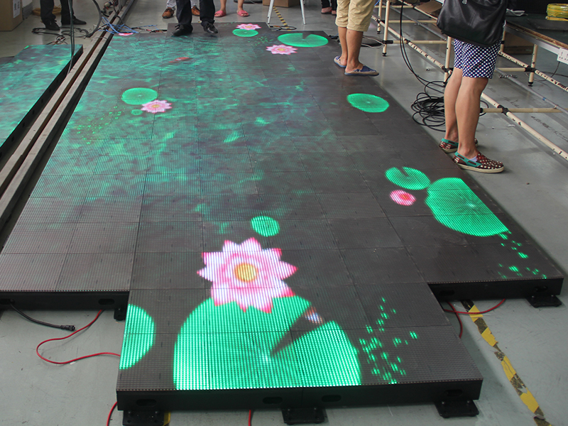 New product P5.2 Indoor LED video led dance floor
